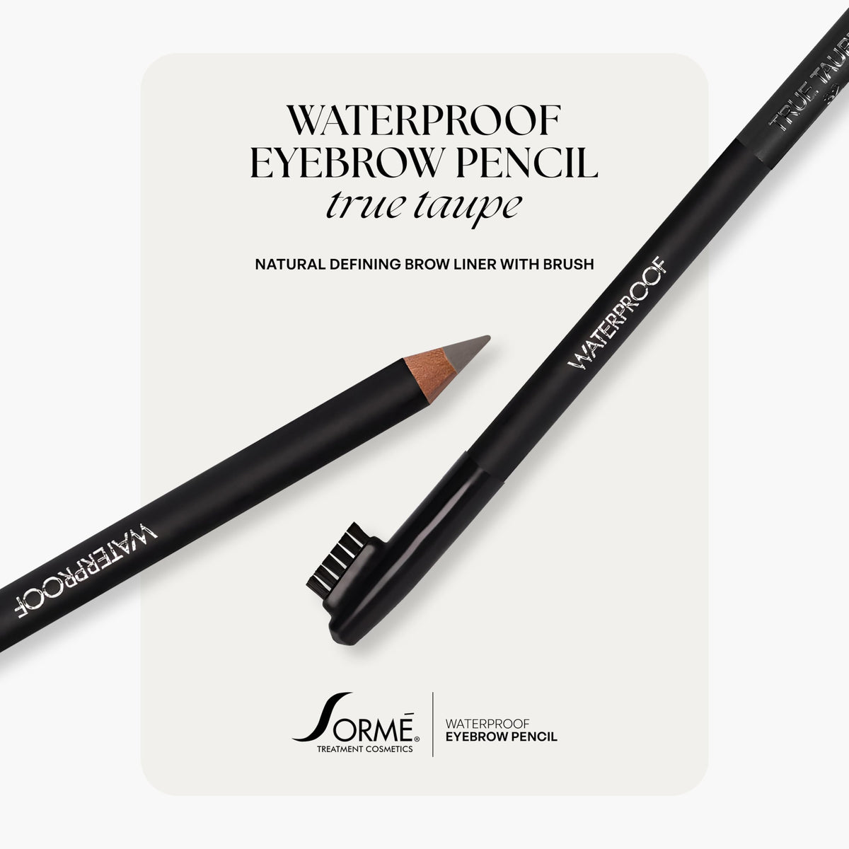 SORMÉ pencil tip close-up showing slim core for precise hairlike strokes