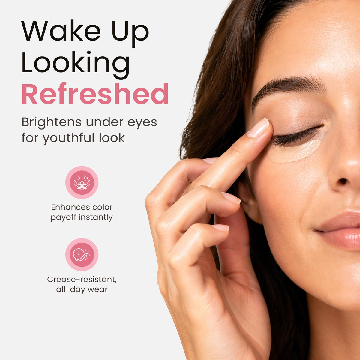 SORMÉ primer applied with brush demonstrating easy application benefit