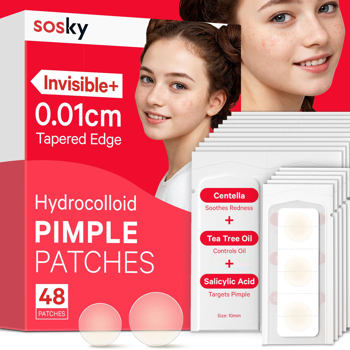 Sosky front packaging showing product count and HSA eligibility benefit