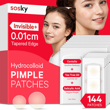 Sosky front packaging showing count and features for quick purchase decision