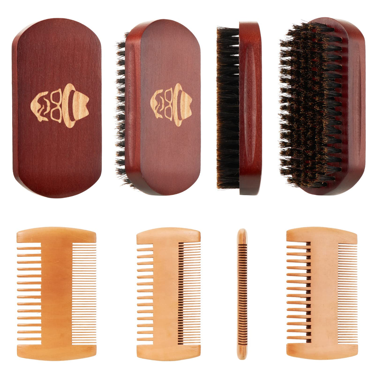 Sosoon beard brush packaged box ready for gifting and long-term storage protection