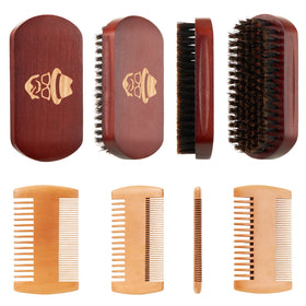 Sosoon beard brush packaged box ready for gifting and long-term storage protection