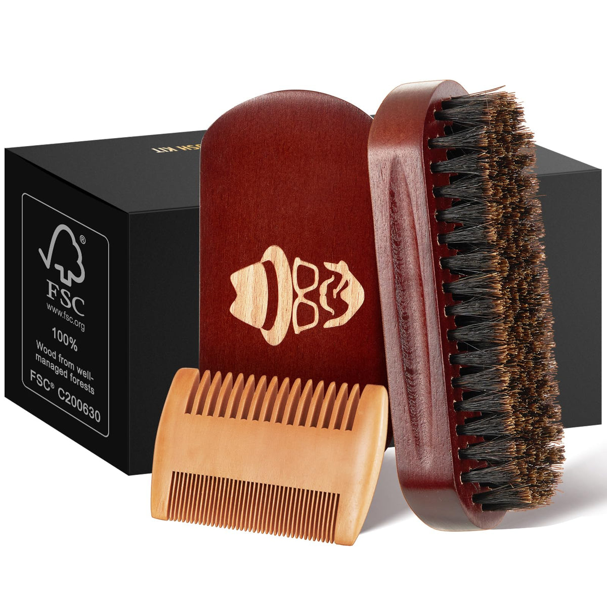 Sosoon brush wood grain close-up highlighting smooth finish and splinter-free comfort