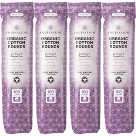 SoulSation front packaging showing 400 count and organic label, convenience benefit