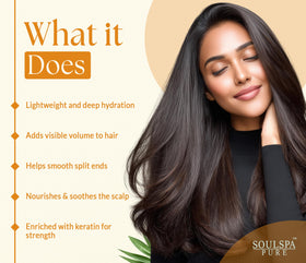 SOULSPA PURE in-shower application displaying easy rinse and manageability