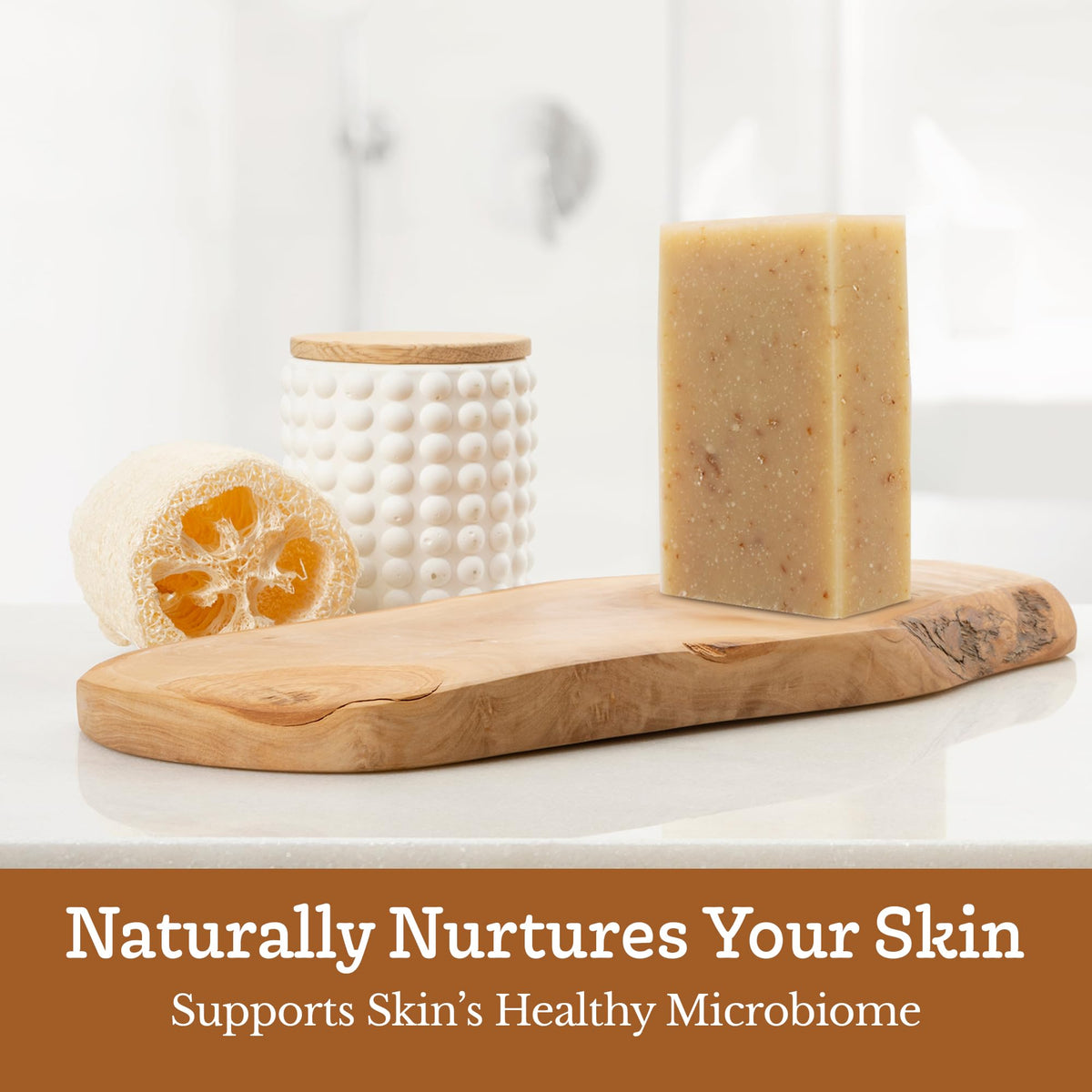 Southern Natural soap in gift-ready packaging on a table, ideal for gifting occasions