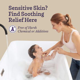 Southern Natural close-up of single lavender goat milk bar, smooth moisturizing texture