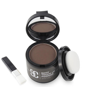 SOVONCARE compact front packaging showing medium brown shade and mirror benefit