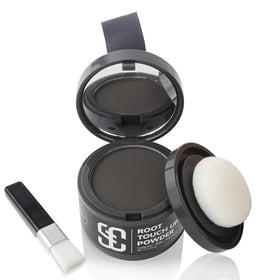 SOVONCARE compact open with mirror showing ready-to-use powder benefit quick touch-ups