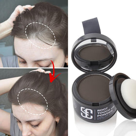 SOVONCARE open compact with mirror and sponge applicator for precise on-the-go touchups