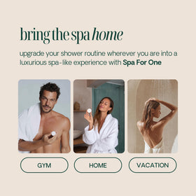 Spa For One placed in guest bathroom showing easy luxury for visitors benefit