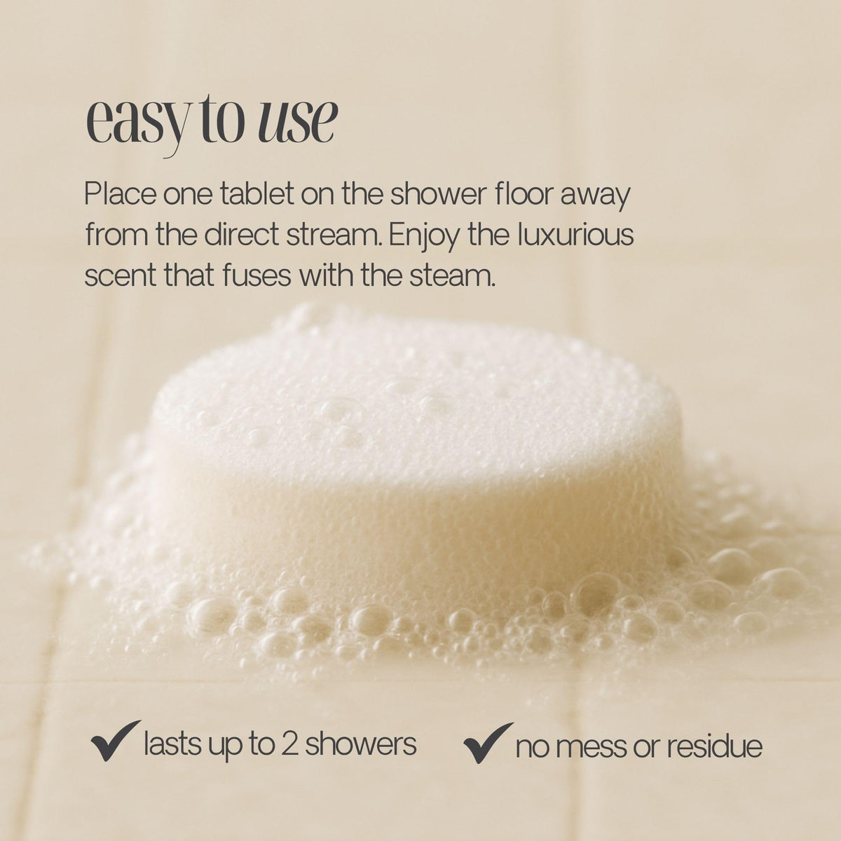 Spa For One product label and ingredient list emphasizing natural essential oils
