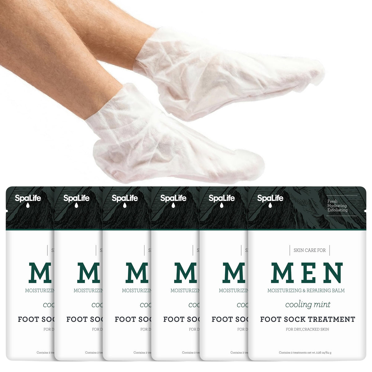 SpaLife front packaging showing set and cooling mint benefit