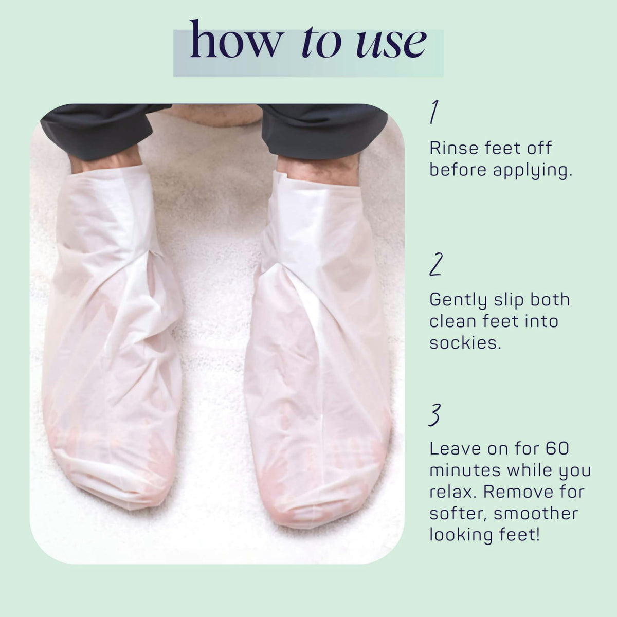 SpaLife mask warmed in tepid water for warm spa-like comfort