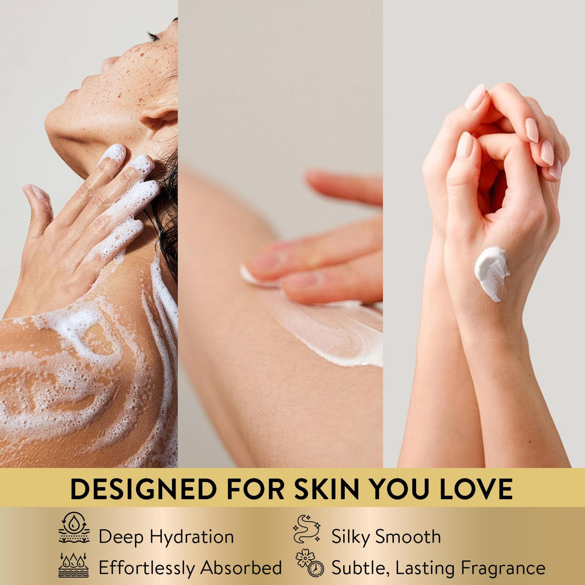 Spa Luxetique WORLD soap bar label and bar detail showing gentle cleansing benefit