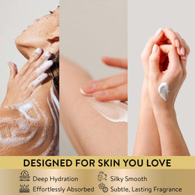 Spa Luxetique WORLD soap bar label and bar detail showing gentle cleansing benefit