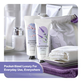 spa luxetique cream texture swipe on skin showing creamy hydration and quick absorption