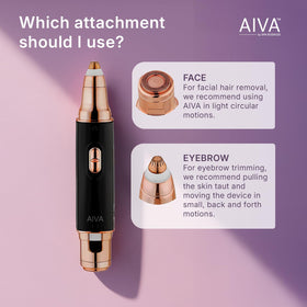 SPA SCIENCES AIVA LED lights illuminated for accurate grooming in low light