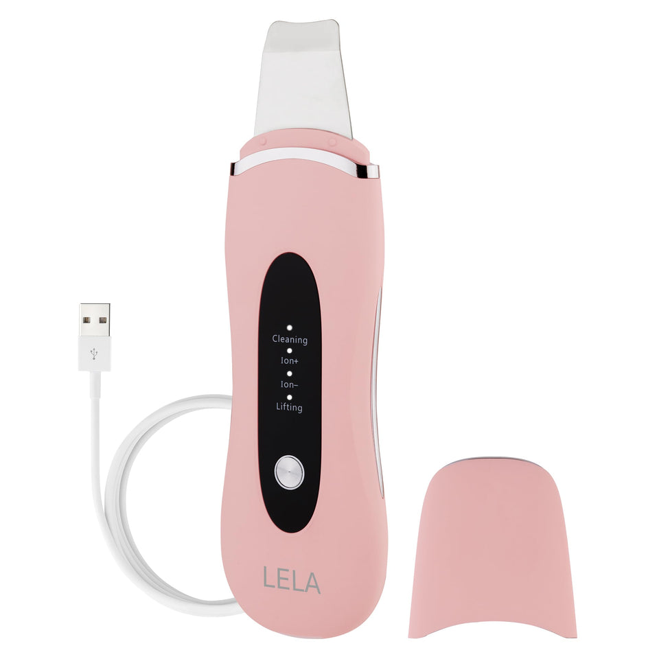 SPA SCIENCES LELA front view showing sleek steel blade and controls for clean routines