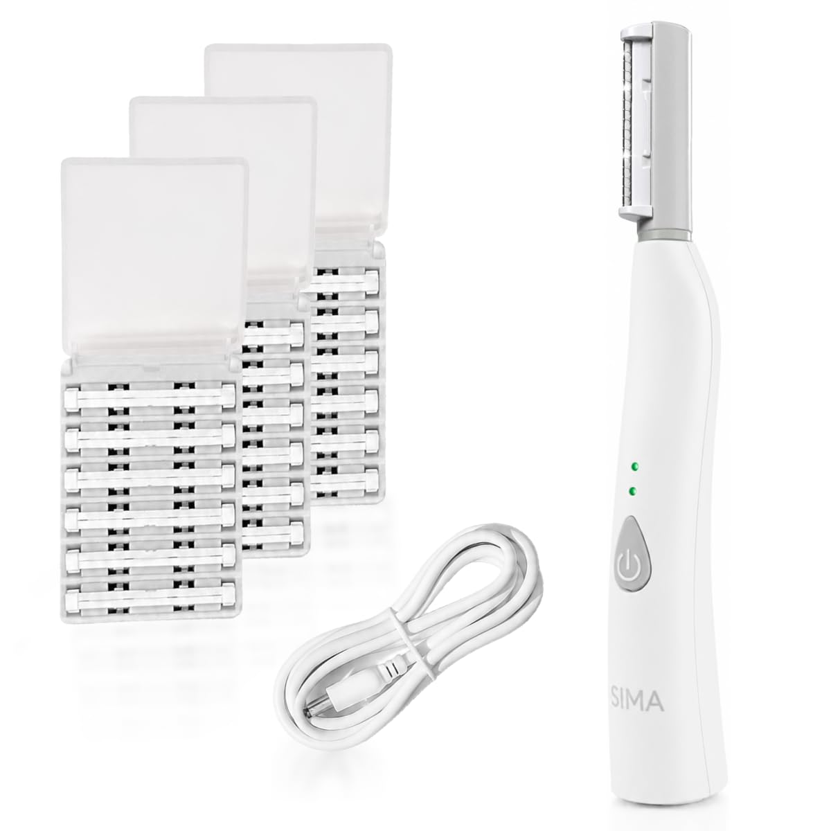 SPA SCIENCES SIMA front view showing compact design and controls, easy precise grooming