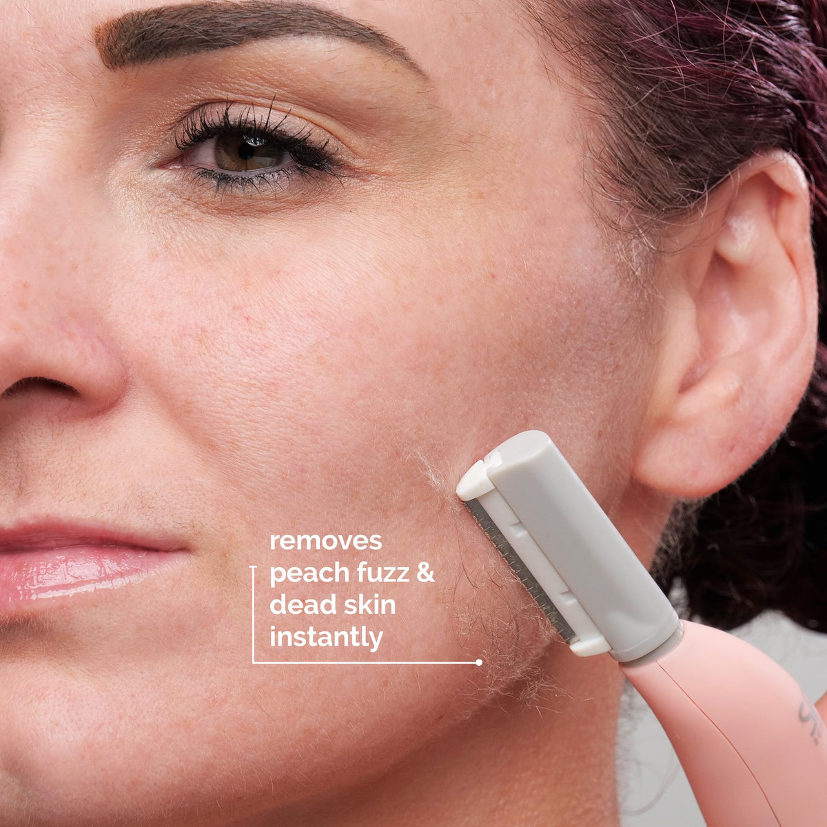 SPA SCIENCES SIMA held in hand to show size and travel-friendly convenience benefit
