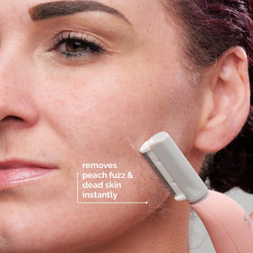 SPA SCIENCES SIMA held in hand to show size and travel-friendly convenience benefit