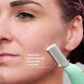 SPA SCIENCES SIMA treated skin texture before and after for smooth finish