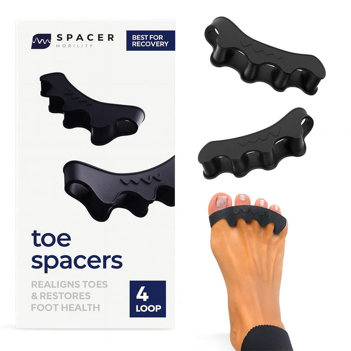Spacer Mobility 4-loop front view showing separator fit and comfort