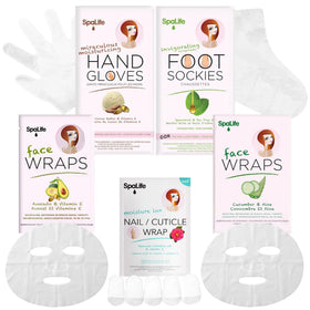 SpaLife front packaging showing all 10-piece set benefits and contents