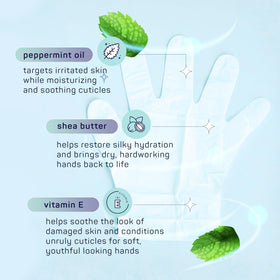 SpaLife hand before and after comparison demonstrating softer smoother hands