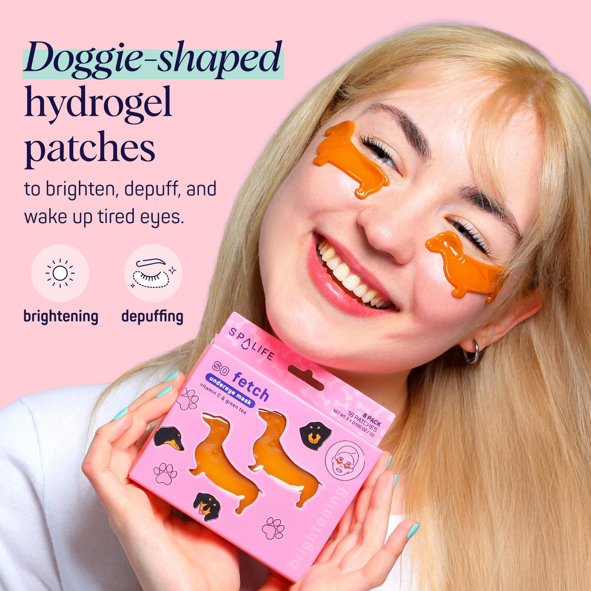 SpaLife hydrogel texture close-up illustrating moisturizing serum for deep hydration