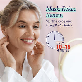 SpaLife lifestyle self-care setting featuring kit as a giftable spa solution