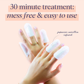 SpaLife open wrap revealing concentrated serum ready to nourish nails