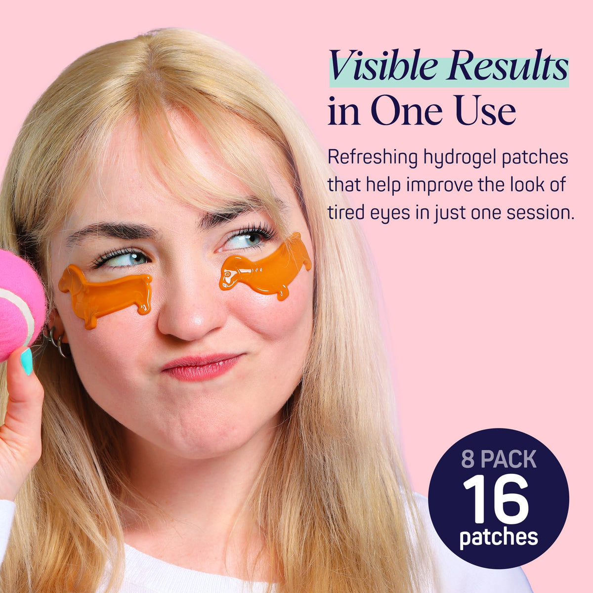 SpaLife patches inside refrigerator highlighting cooling effect to reduce puffiness