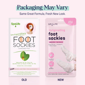 SpaLife single sachet removed from box illustrating disposable ease and hygiene