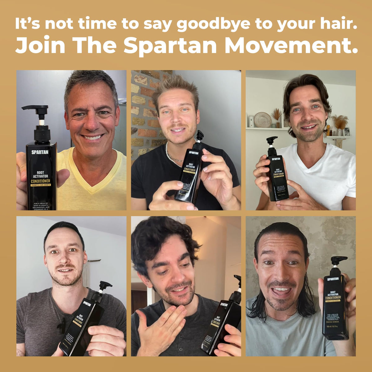 SPARTAN conditioner on bathroom shelf lifestyle showing daily routine benefit