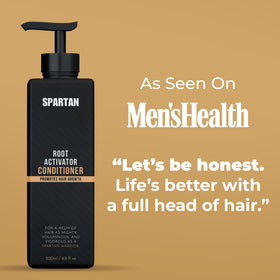 SPARTAN application on scalp demonstrating massage for improved circulation