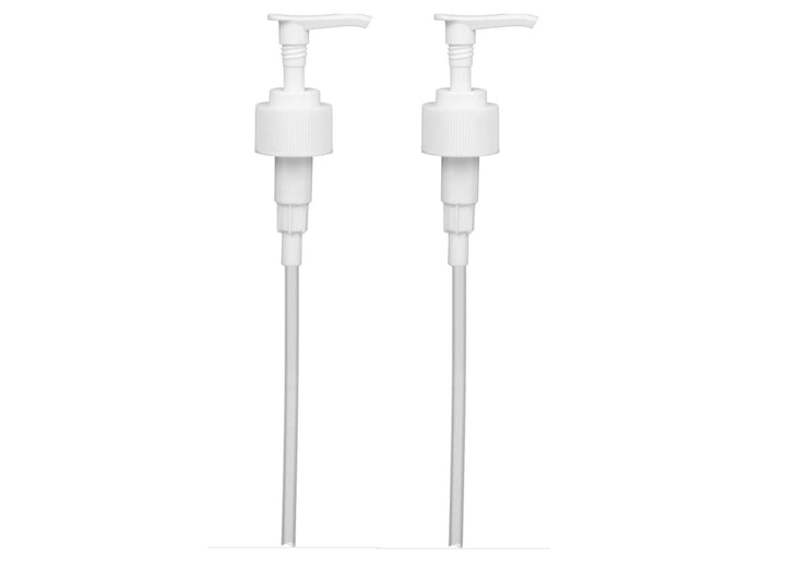 Speak Naturals white pump on 32oz bottle showing neat dispensing and tidy counters