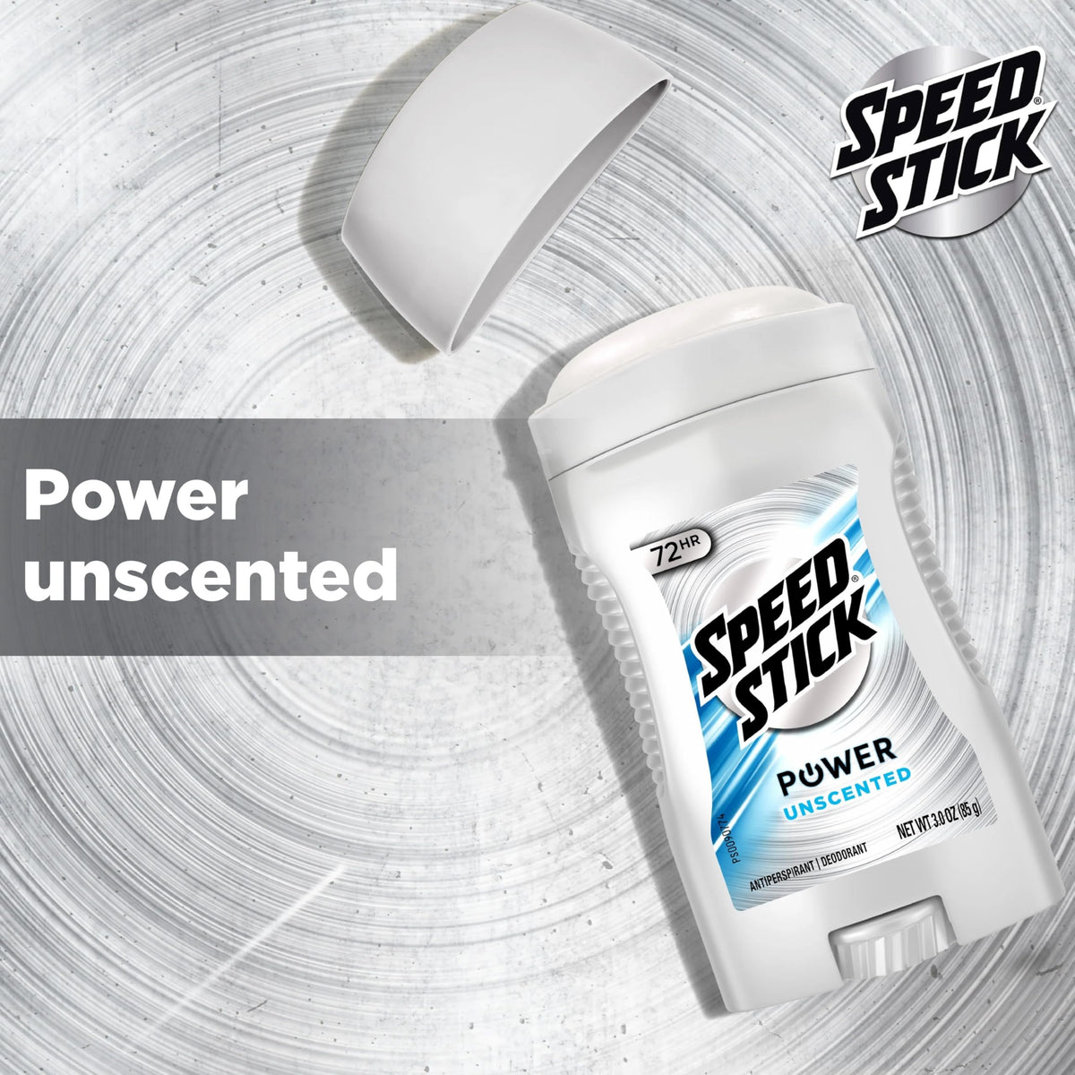 Close up of Speed Stick surface texture promoting even coverage