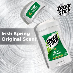 Speed Stick in a travel bag ready for on-the-go freshness