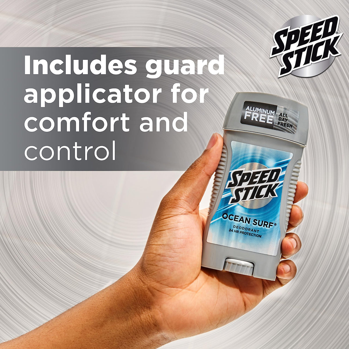 Speed Stick Ocean Surf four pack layout highlighting value pack benefit