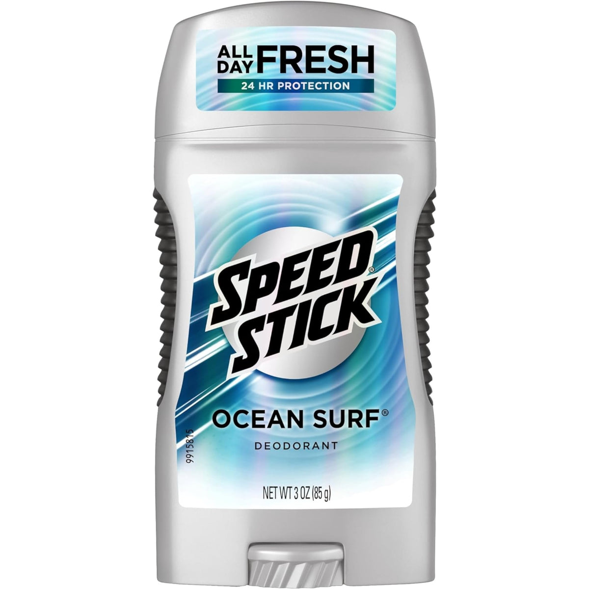 Speed Stick front packaging showing Ocean Surf scent and clear stick benefit