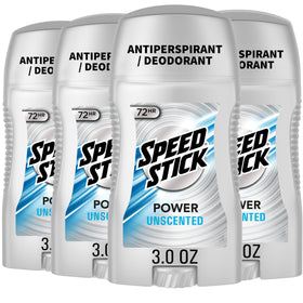 Speed Stick positioned in travel bag for on‑the‑go freshness
