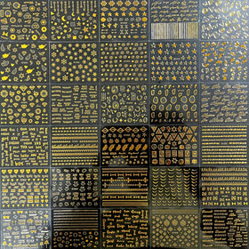 SPLOCUDU spread of all 30 sheets displaying variety for creative use