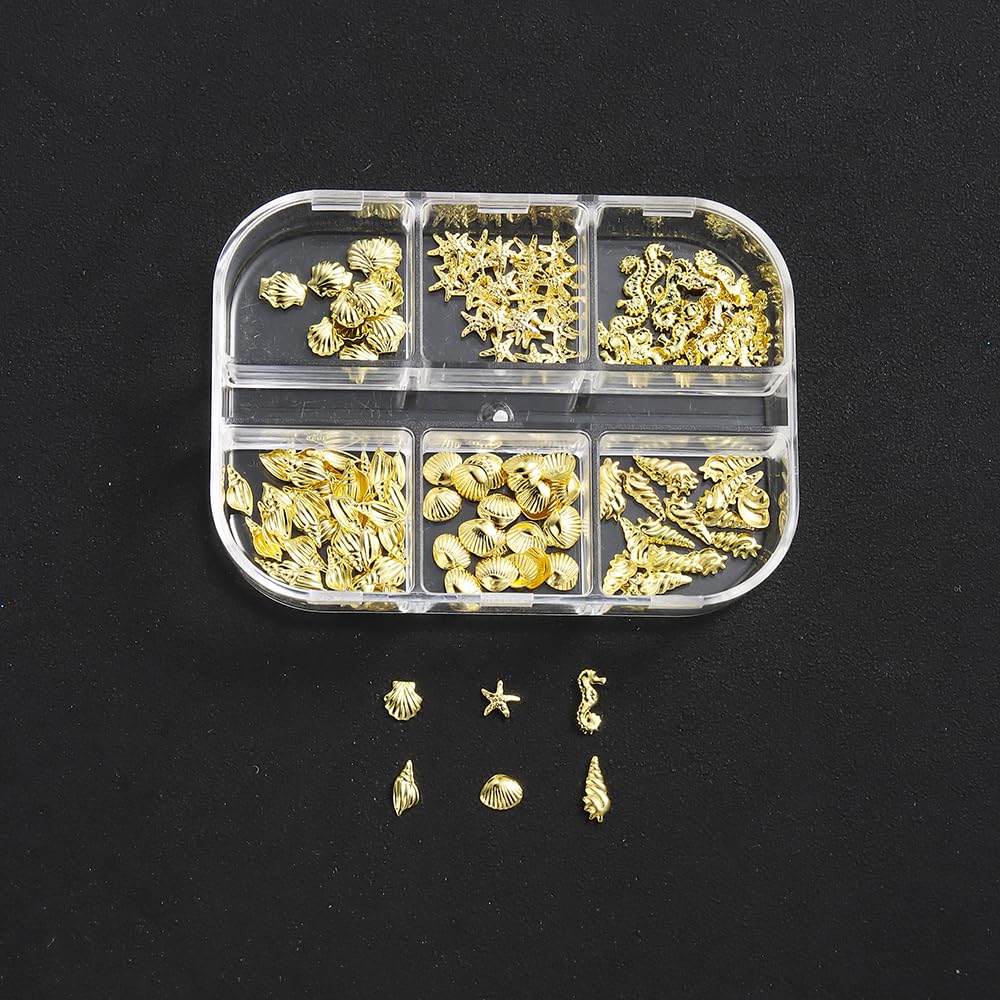 SPNBCQ top view of mixed gold and silver charms offering variety for designs benefit
