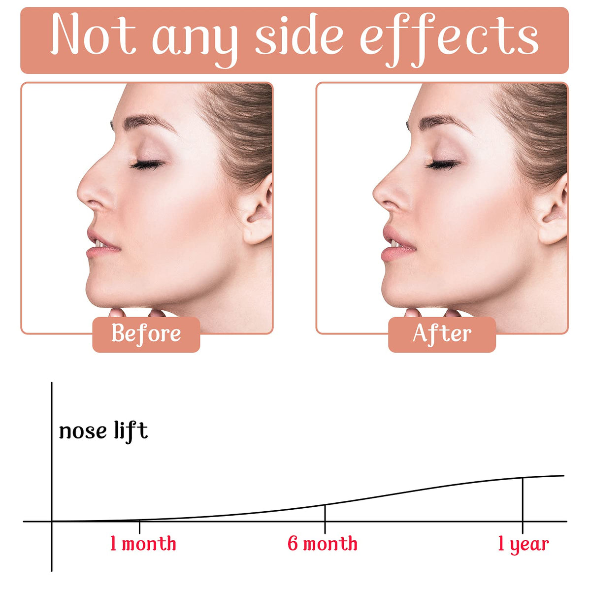 Spnico insert in nostril demonstration showing discreet fit