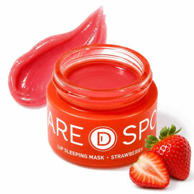 SPODARE front packaging showing strawberry lip mask and benefits