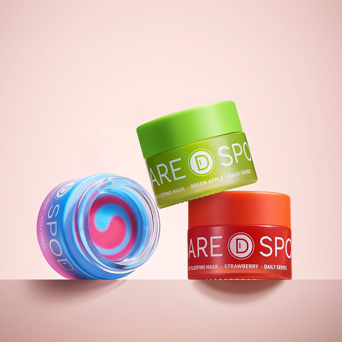 SPODARE lifestyle shot on bathroom counter showing daily use