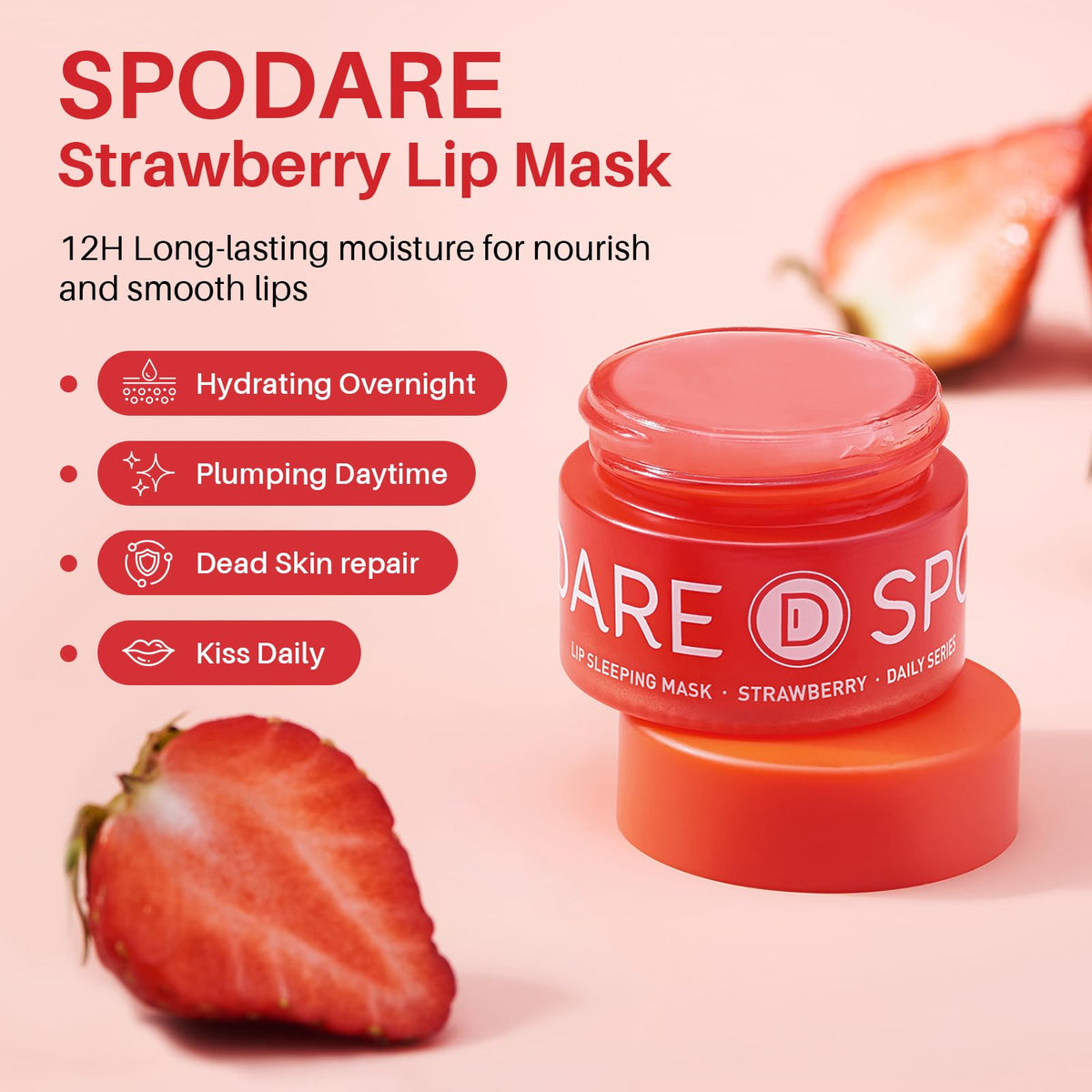 SPODARE magnetic brush detail for hygienic, mess-free application