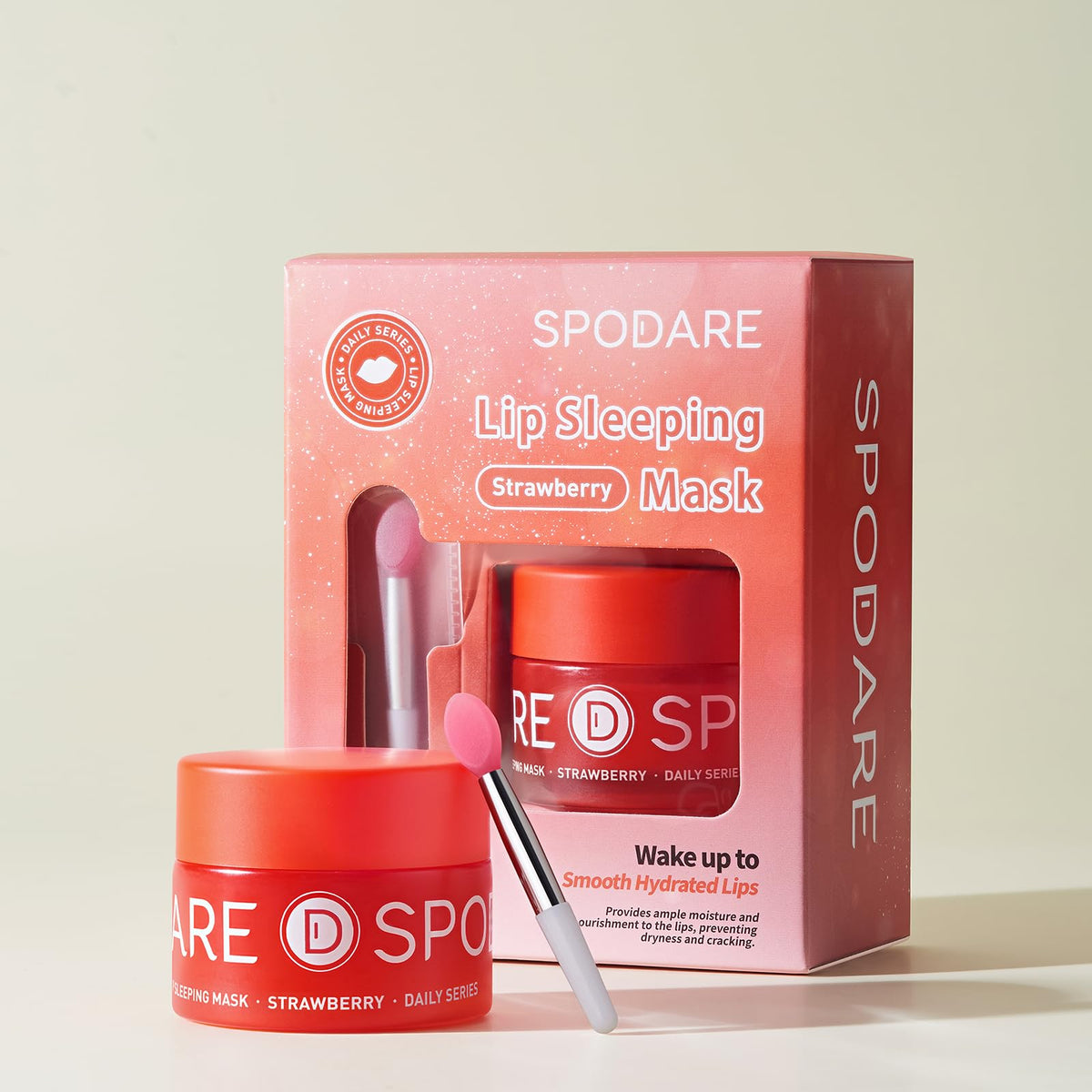 SPODARE jar next to coin for size and 12g scale reference
